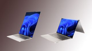 Alleged renders of the Lenovo ThinkBook Flip AI PC